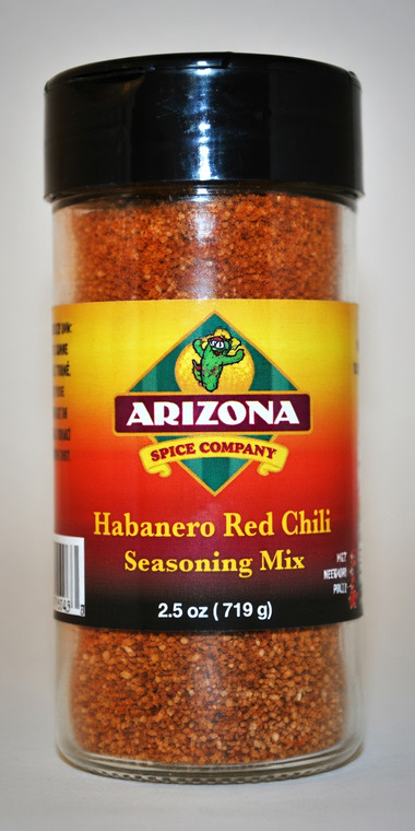Habanero Red Chile Seasoning Mix (HOT)