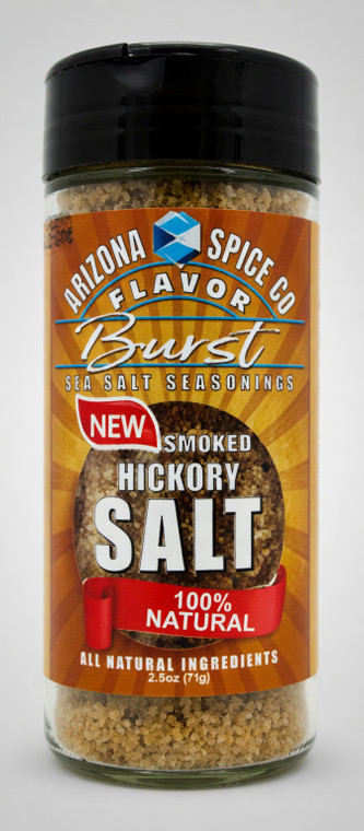 Hickory Smoked Sea Salt (SMOKED)