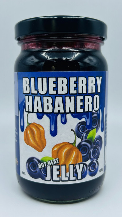Blueberry Habanero Jelly 8 oz  (HOT)
