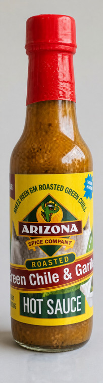 True award winning Hatch green Chile hot sauce!