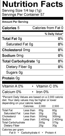 No added salt, no added sugar.  Pure, fresh flavor. 