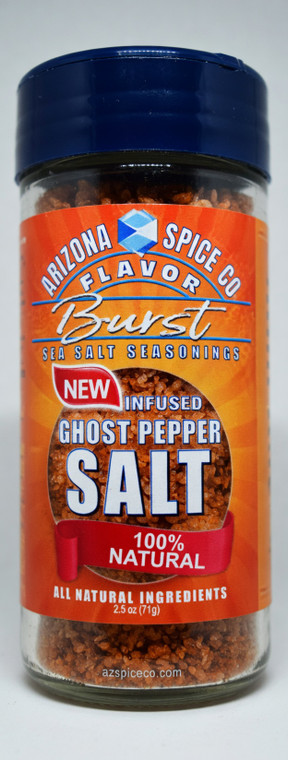 Ghost Pepper Infused Sea Salt (VERY HOT)