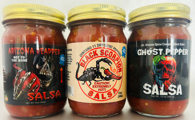-Scorpion Salsa 
 -Reapper Salsa
-Ghost Salsa  