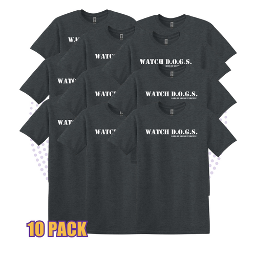 [KIT] WATCH D.O.G.S.® Military Soft Style Promo T-Shirt 10 Pack