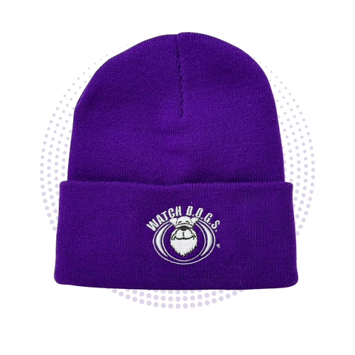 WATCH D.O.G.S.® Beanie - Purple