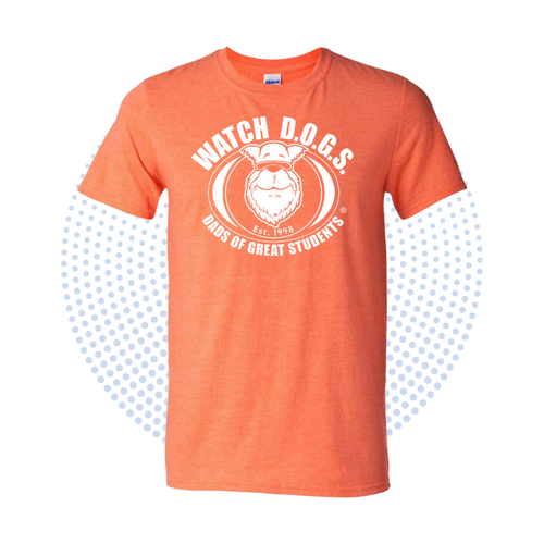 Limited! Single Color Soft Style T-Shirt - Heather Orange