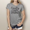 Country Roads Take Me Home - Short Sleeve T-Shirt