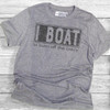 I Boat to Burn Off the Crazy - Short Sleeve T-Shirt (More Color Choices)