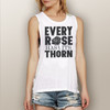 Every Rose Has Its Thorn - Muscle Tank (more color choices)