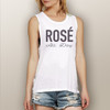 Rose' All Day - Muscle Tank (more color choices)