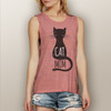 Cat Mom - Muscle Tank (more color choices)