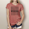 Weekend - Woman's Short Sleeve T-Shirt (More Color Choices)