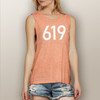 Custom Area Code - Muscle Tank (More Color Choices)