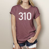 Custom Area Code - Woman's Short Sleeve T-Shirt (More Color Choices)