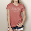 Good Girl With A Hood Playlist - Woman's Short Sleeve T-Shirt (More Color Choices)