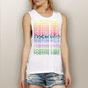 Positive Vibes (colorful version)- Muscle Tank (More Color Choices)