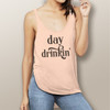 Day Drinkin' - Flowy Slit Tank (more color choices)