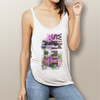 Wild Spirit - Flowy Slit Tank (more color choices)
