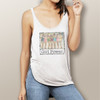 Girl Power - Flowy Slit Tank 