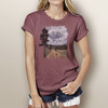 Chillin on a Dirt Road - Woman's Short Sleeve T-Shirt (more color choices)