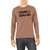Frankly, I Don't Give A Damn - Unisex Jersey Long-Sleeve T-Shirt (more color choices)