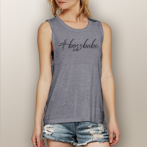 Boss Babe - Muscle Tank (more color choices)
