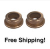 Set of 2 Flange Bushings 1/2" ID X 3/4" OD X 3/8" Length