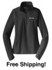 Spartan Ladies Sport Wick Stretch 1/2 Zip Pullover - Gray