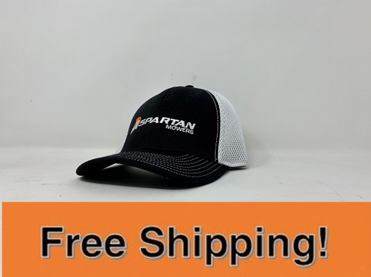 Spartan Flex Cap - Black/White