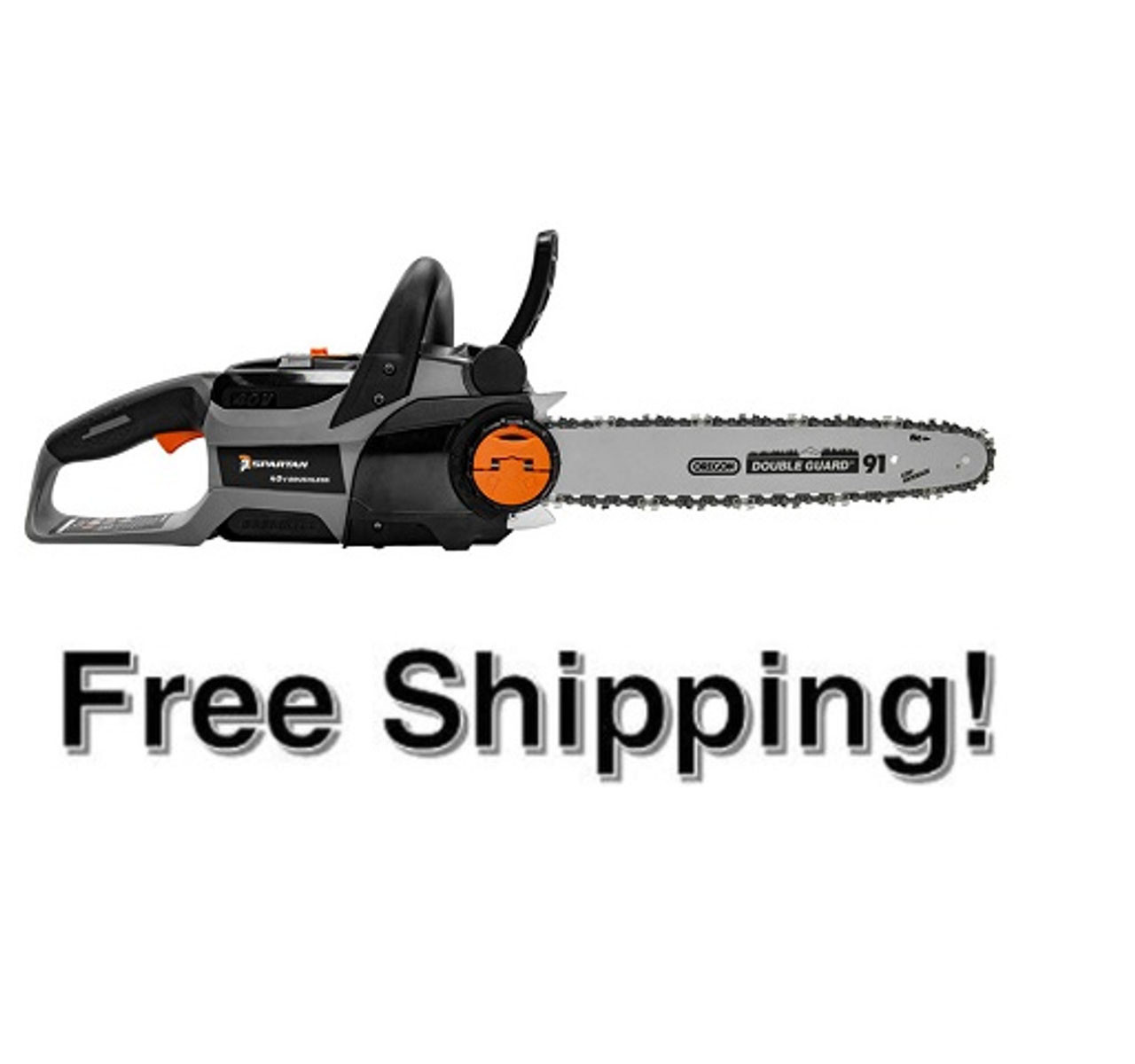 Spartan 40 Volt Chainsaw Set