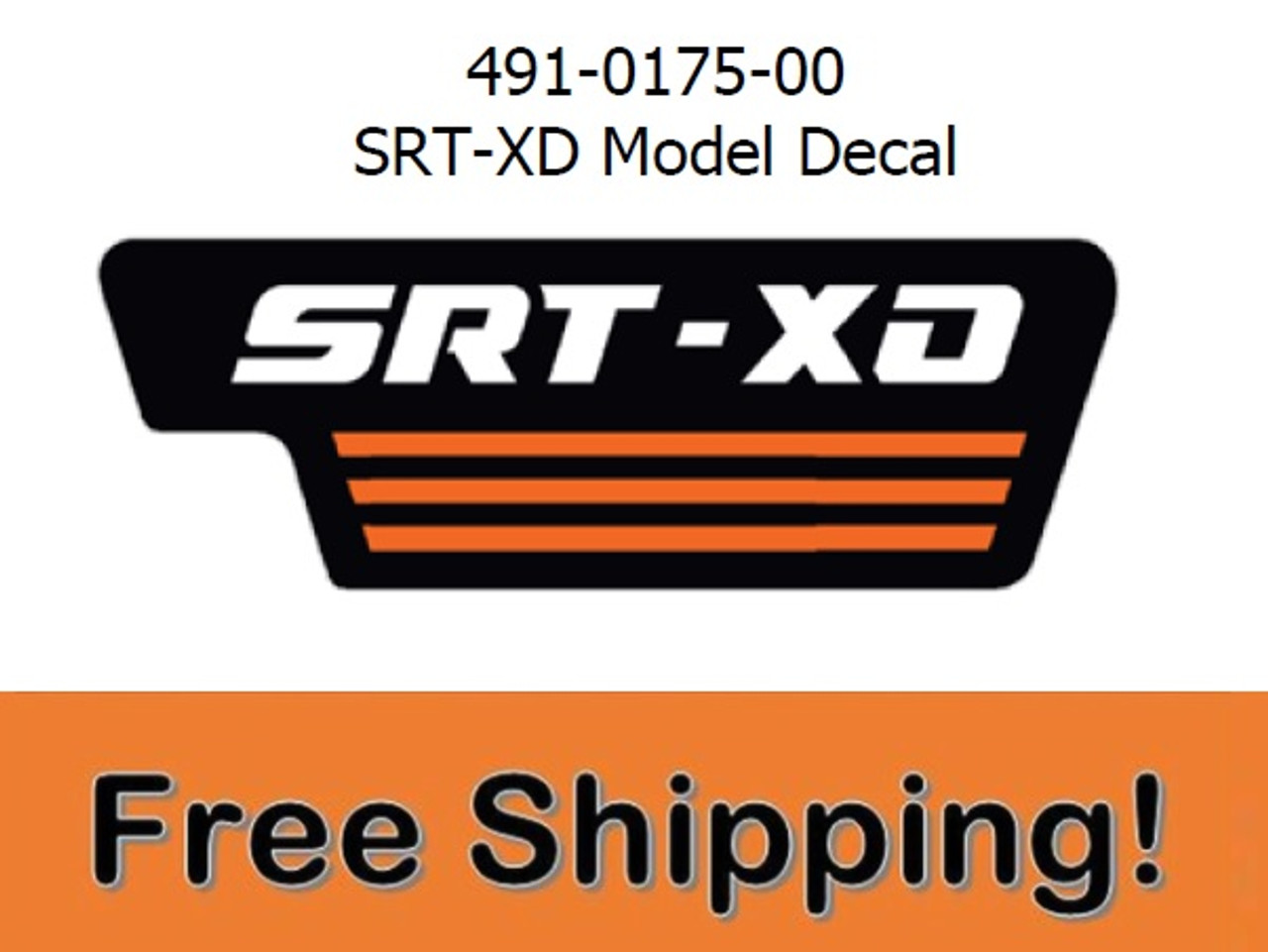Spartan SRT-XD Model Decal