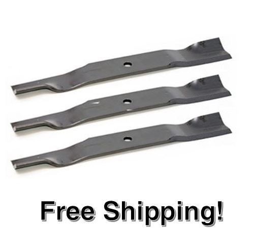 Set of 3 Spartan 54" Standard Lift Mower Blades