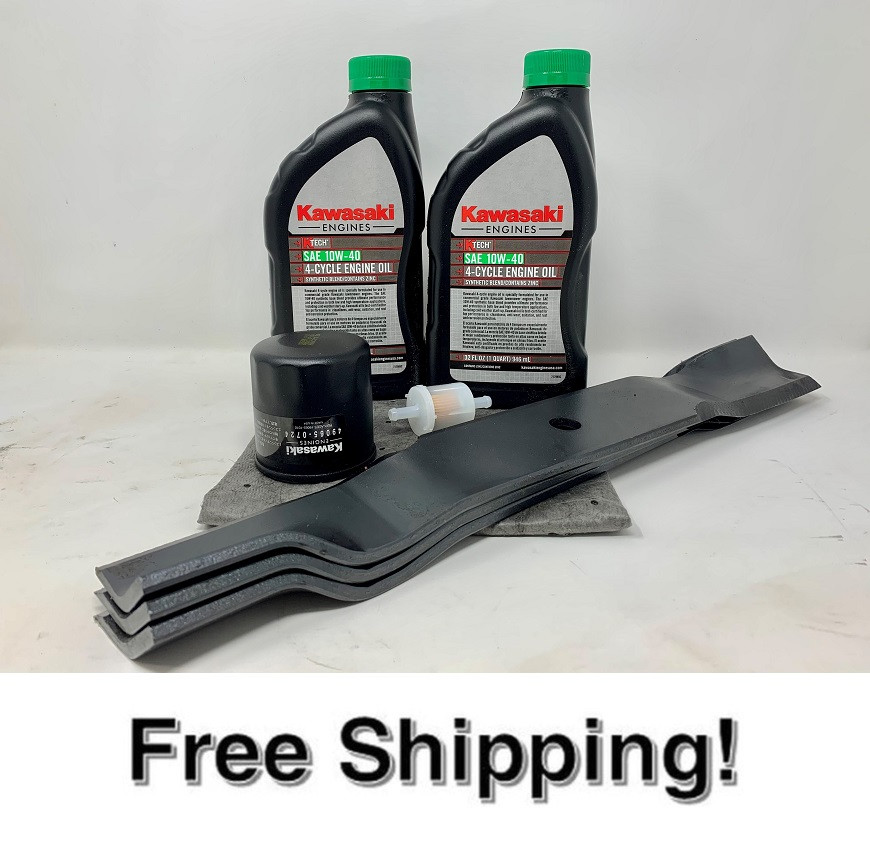 Kawasaki Oil Change/61" Blade Kit
