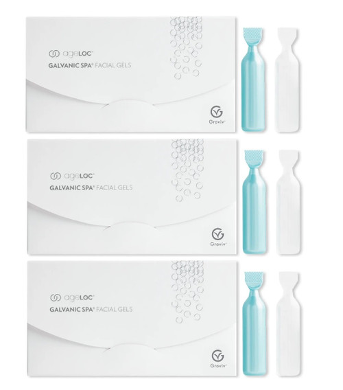 ageLOC® Galvanic Spa® Facial Gels Package (3 Packs)