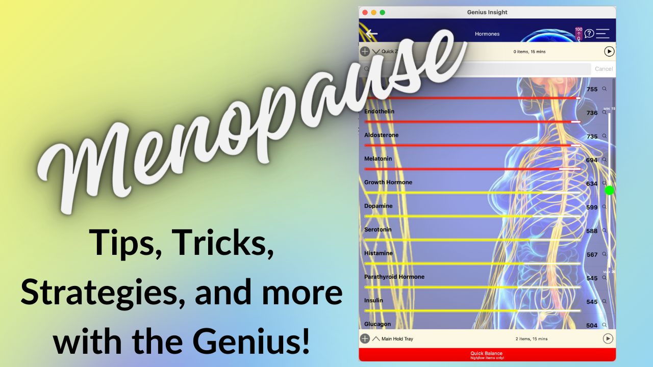 Menopause Tips and Strategies Genius Biofeedback