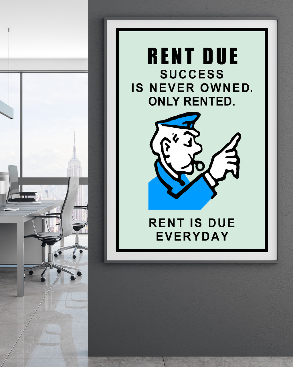 MONOPOLY - RENT DUE