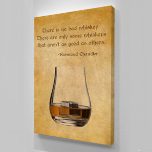 OLD WHISKY GLASS RAYMONT CHANDLER A OLD WHISKY GLASS RAYMONT CHANDLER A