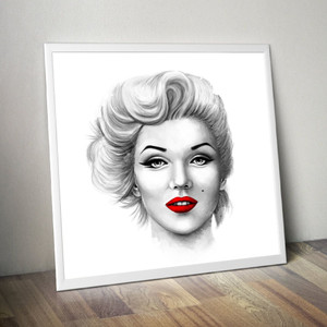 MERLIN MONROE Print Home Wall Art Decor Great for Gift Home Picture Poster / Canvas