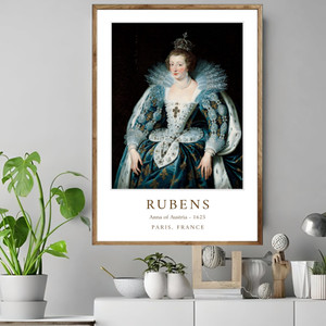 Anna of Austria by Peter Paul Rubens