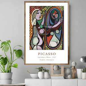 Girl before a Mirror Pablo Picasso Girl before a Mirror Pablo Picasso
