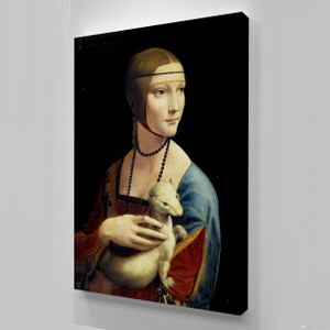 Lady with an Ermine by Leonardo Da Vinci 02 Lady with an Ermine by Leonardo Da Vinci 02