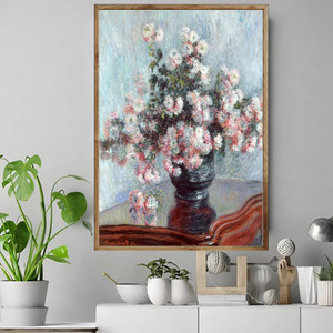 Chrysanthemums by Monet Chrysanthemums by Monet
