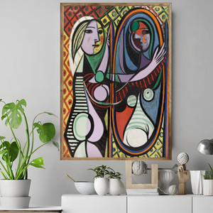 Girl before a Mirror Pablo Picasso 01 Girl before a Mirror Pablo Picasso 01