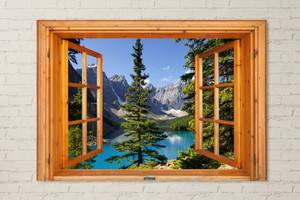 Window View Mountain Lake Window View Mountain Lake