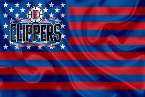LOS ANGELES CLIPPERS FLAG 1 LOS ANGELES CLIPPERS FLAG 1