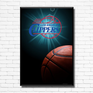 LOS ANGELES CLIPPERS WITH BALL LOS ANGELES CLIPPERS WITH BALL