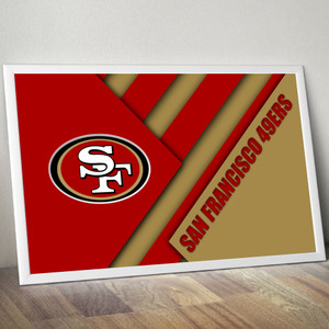San Francisco 49ers Material Design