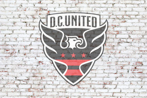 DC United on Brick Wall