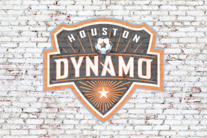 Houston Dynamo on Brick Wall Houston Dynamo on Brick Wall