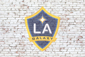 LA Galaxy on Brick Wall LA Galaxy on Brick Wall